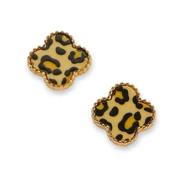 Park Lane Jewelry - Lana- Leopard Stud Earrings by Park Lane